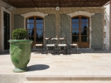 terrasse en pierre de bourgogne 